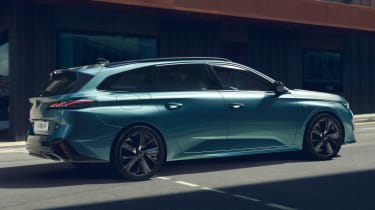 New 2022 Peugeot 308 SW plug-in hybrid estate